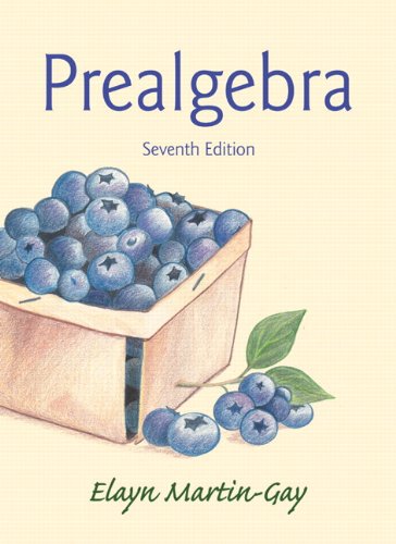 Prealgebra by Elayn Martin-Gay