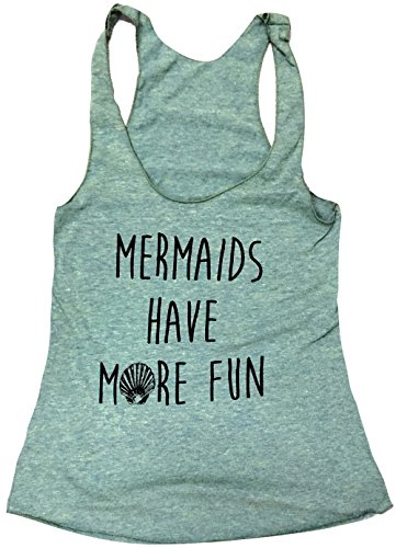 The Bold Banana Women's Mermaids Have More Fun Tank Top