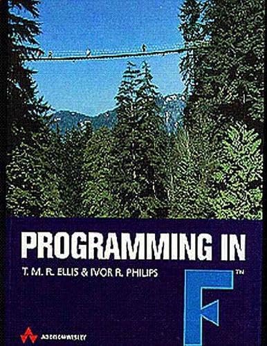 Programming in F by T. M. R. Ellis