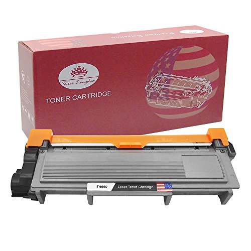 Toner Kingdom New Compatible with Brother TN660 TN630 High Yield Toner Cartridge for Brother HL-2340 HL-L2340DW HL-L2360DW HL-L2320D DCP-L2540DW DCP-L2520DW MFC-L2700DW MFC-L2740DW - 1 Pack, Black