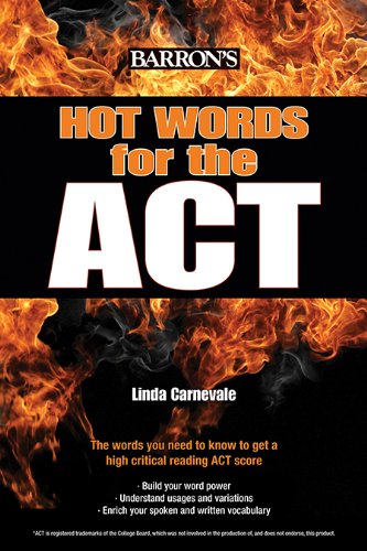 Hot Words for the ACT by Linda Carnevale M.A.