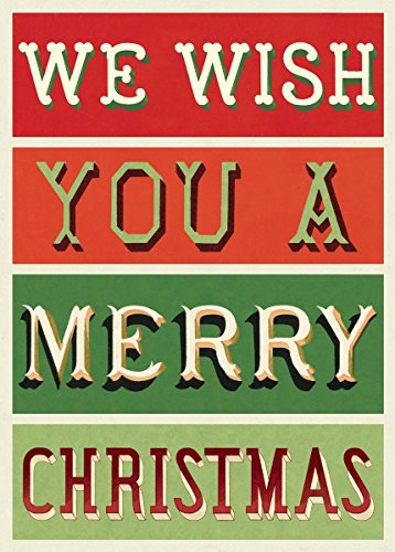 Cavallini & Co. Merry Christmas Decorative Paper Sheet