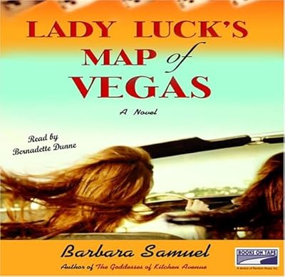 Lady luck's map of Vegas