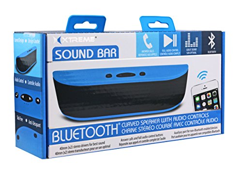 

WAVEstream Wireless Speaker - Universal Portable Bluetooth Sound Bar w/ Conference Call Speakerphone Capability [connects to ALL iOS & Android phone / tablet devices or auxiliary cable direct wire connect