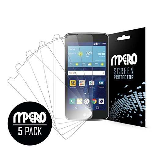 LG K7 / Tribute 5 Screen Protector Covers, Ultra Clear 5-Pack - MPERO