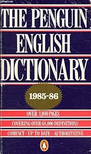 The Penguin English Dictionary 1985-86 by Penguin Books