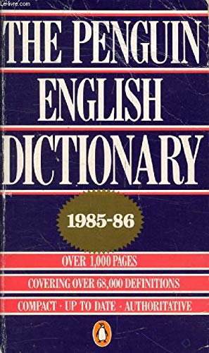 The Penguin English Dictionary 1985-86 by Penguin Books