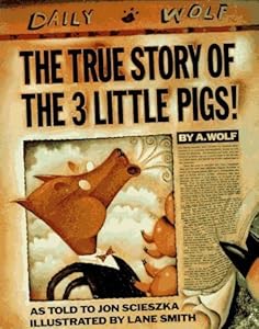 The True Story of the 3 Little Pigs! (Hardcover Book and CD Set)