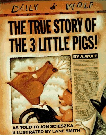 The True Story of the 3 Little Pigs! (Hardcover Book and CD Set) by Jon Scieszka