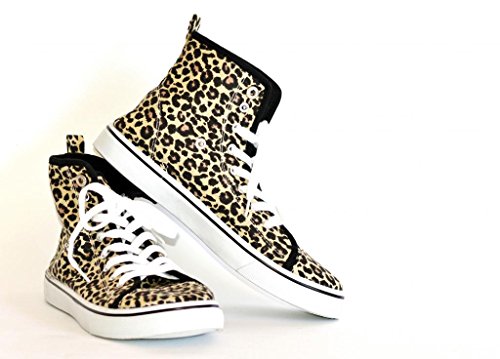Twisted Women's KIX Hi-Top Lace Up Snap Foldover Sneaker
