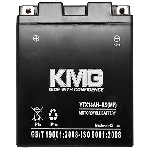 

Arctic Cat Panther 340 1997-2000 YTX14AH-BS Sealed Maintenace Free Battery High Performance 12V SMF OEM Replacement Maintenance Free Powersport Motorcycle ATV Scooter Snowmobile KMG