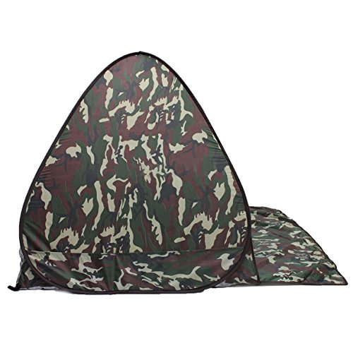 Camping Tent - SODIAL(R) Outdoor 2-3 Person Automatic Waterproof Camouflage Camping Hiking Family Tent - Image 5