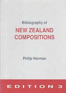 Bibliography of New Zealand compositions
