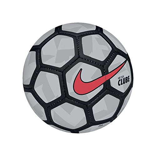 Nike Flash Clube Futsal Ball, Reflective Silver and Black, Pro Size