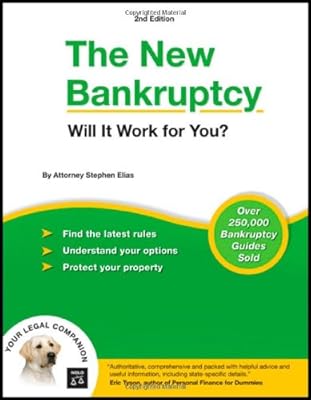The New Bankruptcy: Will It Work for You? (2nd edition)