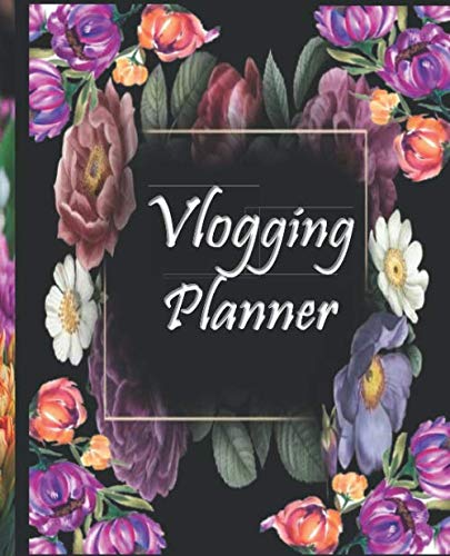 Vlogging Planner: Videos Planner with Checklist and Journal to record details of YouTube videos before and After publishing size 7.5x9.25 inch 144pages by Varsha Arora
