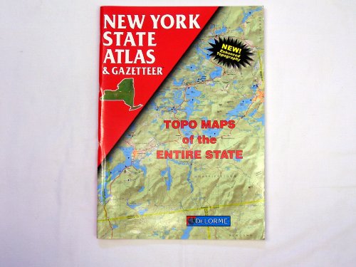 New York State Atlas and Gazetteer (State Atlas & Gazetteer) by Delorme Mapping Company