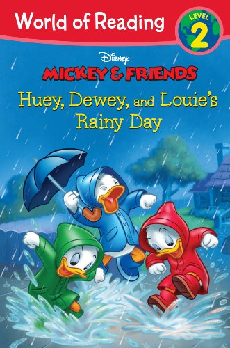 World of Reading: Mickey & Friends Huey, Dewey, and Louie's Rainy Day: Level 2 by Kate Ritchey