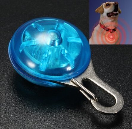 Dog Collar Safety Light -Blue