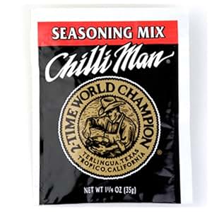 Amazon.com : Chili Man Mix, Original, 1.25-Ounce Packets (Pack of 24 ...