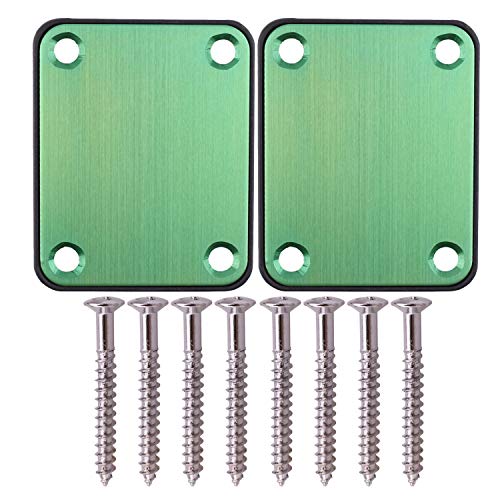 Algopix Similar Product 6 - Guitar Neck Strength Plate 2PCS Green