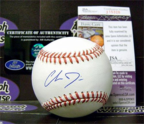 Algopix Similar Product 11 - Chris Davis Autographed Baseball  OMLB
