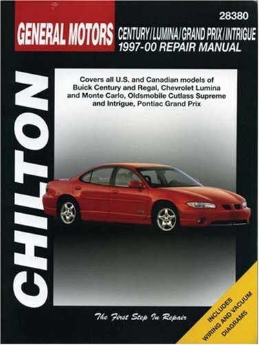 GM Century, Lumina, Grand Prix, and Intrigue, 1997-00 (Chilton's Total Car Care Repair Manual) by Chilton
