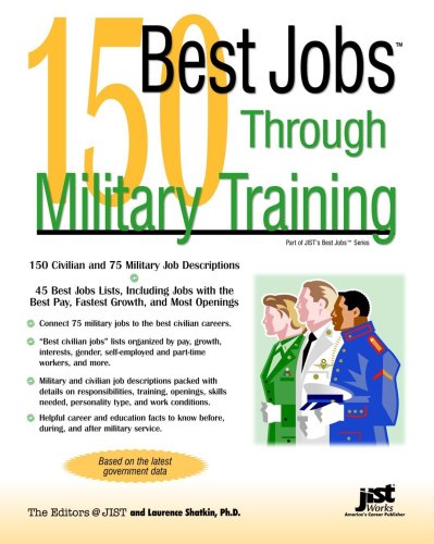 150 Best Jobs Through Military Training by Laurence Shatkin