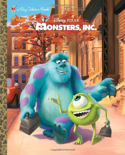 Monsters, Inc. Big Golden Book (Disney/Pixar Monsters, Inc.) (a Big Golden Book) by RH Disney