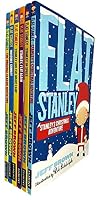 Flat Stanley 6 Book Collection: Flat Stanley; Stanley, Flat Again; Stanley in Space; Invisible Stanley; Stanley and the Magic Lamp; Stanley's Christmas Adventure (FLAT STANLEY ADVENTURE PACK)