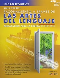 Steck-Vaughn razonamiento a través de las artes del lenguaje : preparación para la prueba de GED 2014. by Paxen Learning Corporation,; Steck-Vaughn Company,
