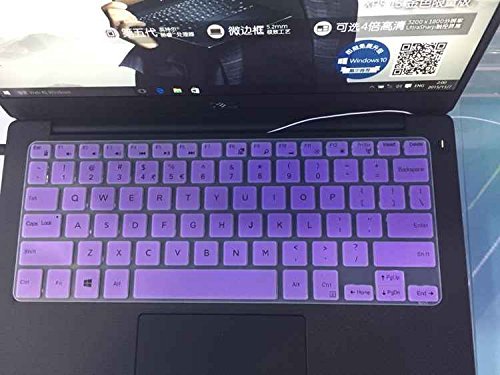 iBenko Ultra Thin Keyboard Silicone Protector Cover Skin for Dell XPS 13 9343 9350 13.3