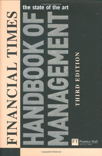 FT Handbook of Management (3rd Edition) (Financial Times Series) by Stuart Crainer