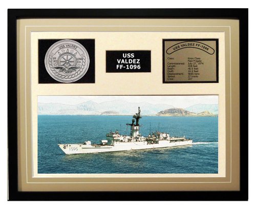 

Navy Emporium USS Valdez FF 1096 Framed Navy Ship Display