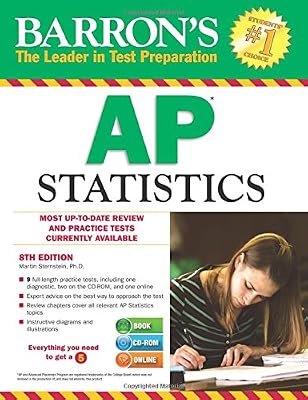 Barron's AP Statistics with CD-ROM, 8th Edition