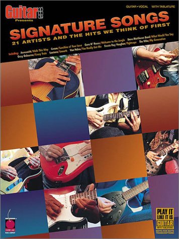 Guitar One Presents Signature Songs by Hal Leonard Corp.