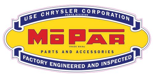 Chrysler Used Parts decal 5