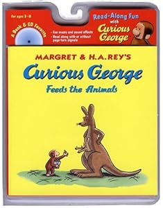 Curious George Feeds the Animals Book & CD (Read Along Book & CD)