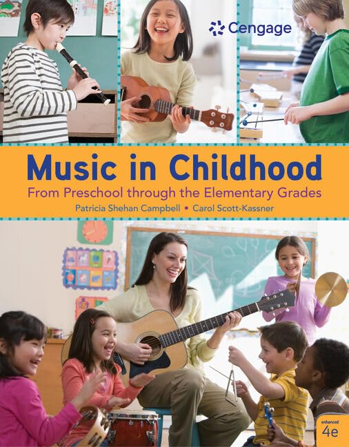 Bundle: Music in Childhood Enhanced: From Preschool through the Elementary Grades, Spiral bound Version, 4th + MindTap Music, 2 terms (12 months) Printed Access Card by Patricia Shehan Campbell