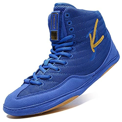 Men's Women's Boxing Wrestling Shoes Youth Combat Boxers Trainer Breathable Fighting Competition Shoes For Athletic Fitness_vogvips.com