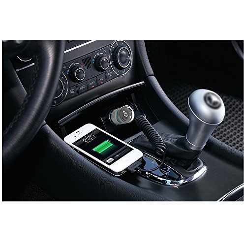 

Multifunctional Car Charger - Elivebuy®Intelligent 3.1A (2.1A+1A) Dual USB Port Car Charger for Apple and Android Devices w/ Magnetic Base +Two Modes Led light for Emergency Hazard Warning or Lighting