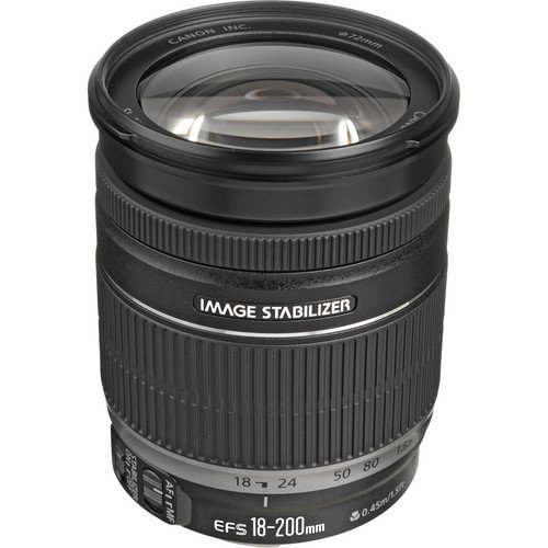 Canon 2752B002-IV EF-S 18-200mm F/3.5-5.6 is Standard Zoom Lens