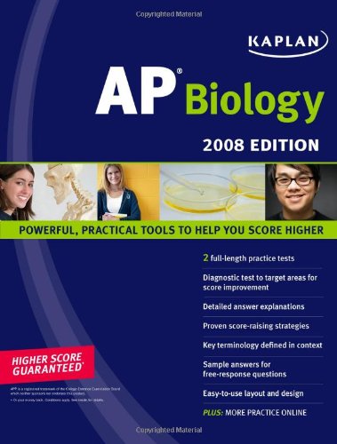 Kaplan AP Biology, 2008 Edition by Linda Brooke Stabler 
			
			
		
		
		
       	 
       		
       			,