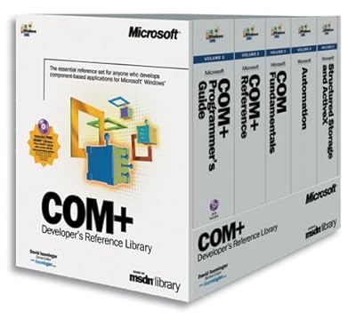 COM+ Developer's Reference Library (DV-Mpe Reference)