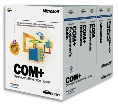 COM+ Developer's Reference Library (DV-Mpe Reference) by David Iseminger
