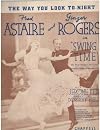 The Way You Look Tonight (Fred Estaire and Ginger Rogers on Cover, From "Swing Time")