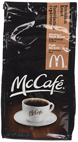 McDonalds McCafe Premium Roast Ground Coffee Bag 12.oz