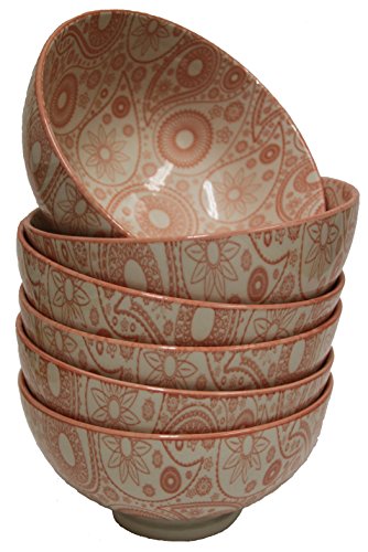 Algopix Similar Product 13 - 6 Piece 6 Fine Porcelain Cereal and