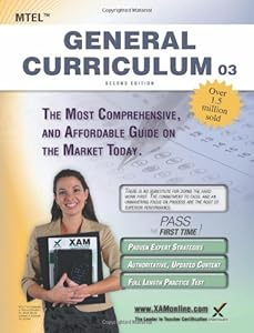 MTEL General Curriculum 03 Teacher Certification Study Guide Test Prep