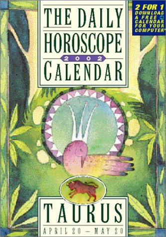 Taurus Page-A-Day Daily Horoscope Calendar 2002 by Jill Goodman